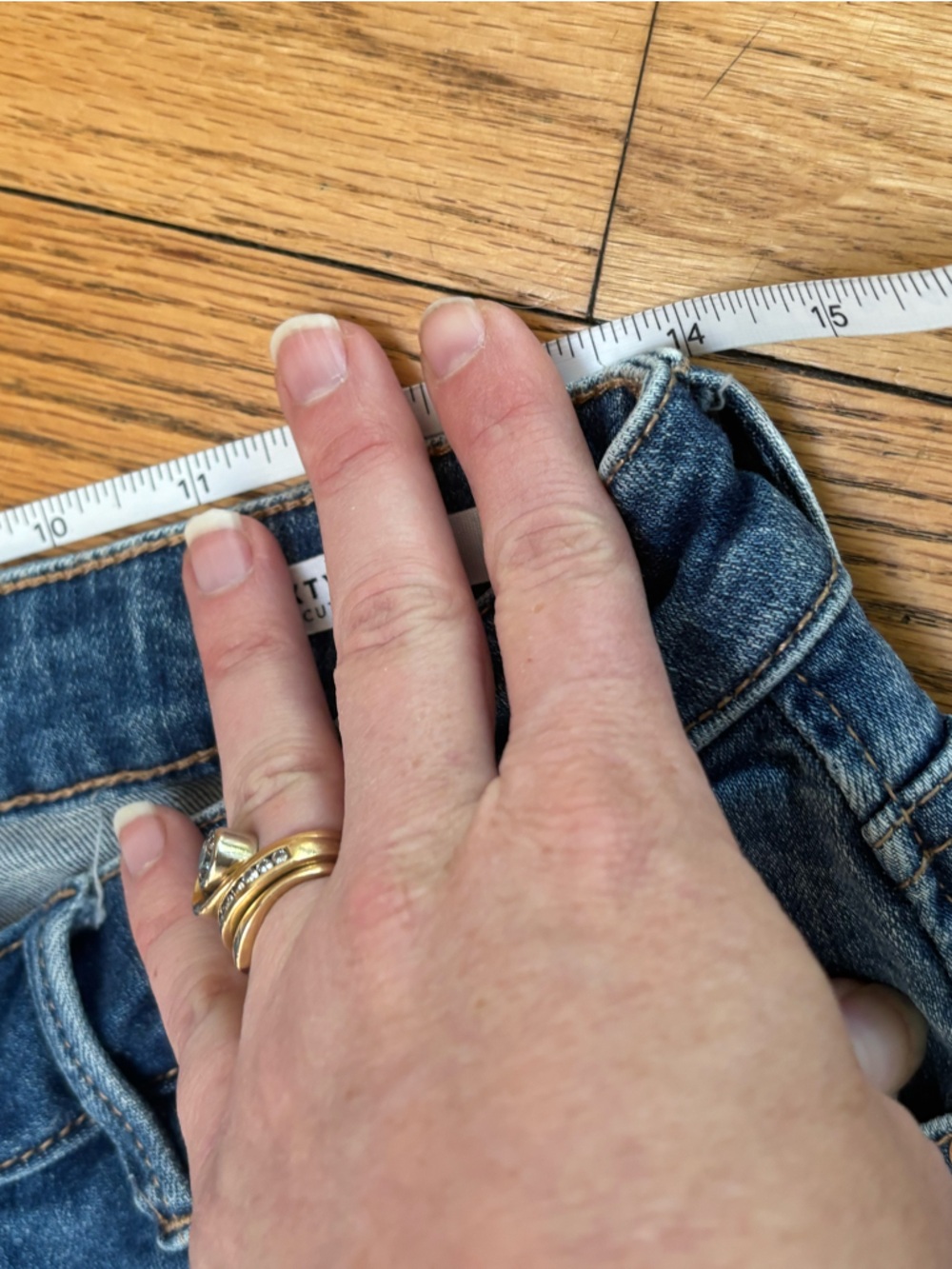 dear john jaxtyn bootcut cuffed jeans 28 $120 - Picture 7 of 11
